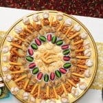 Moroccan cookie platter